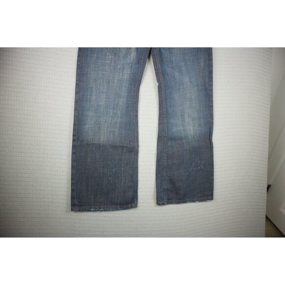 LTB 1948 Embroidered Wide Baggy Denim Jeans 34W - Picture 4 of 8